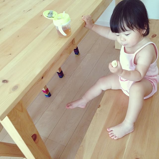 机/ダイニングテーブルと椅子と娘のインテリア実例 - 2014-07-16 10:57:52