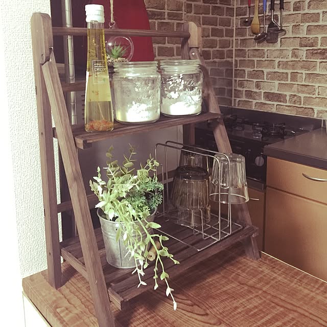 キッチン/フェイクグリーンのインテリア実例 - 2016-06-19 00:32:18