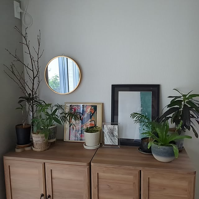 アート/建売住宅/観葉植物/棚のインテリア実例 - 2023-07-14 15:10:33