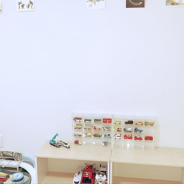部屋全体/トミカ収納/子供部屋&キッズスペース/Panasonicのインテリア実例 - 2018-09-02 23:29:48