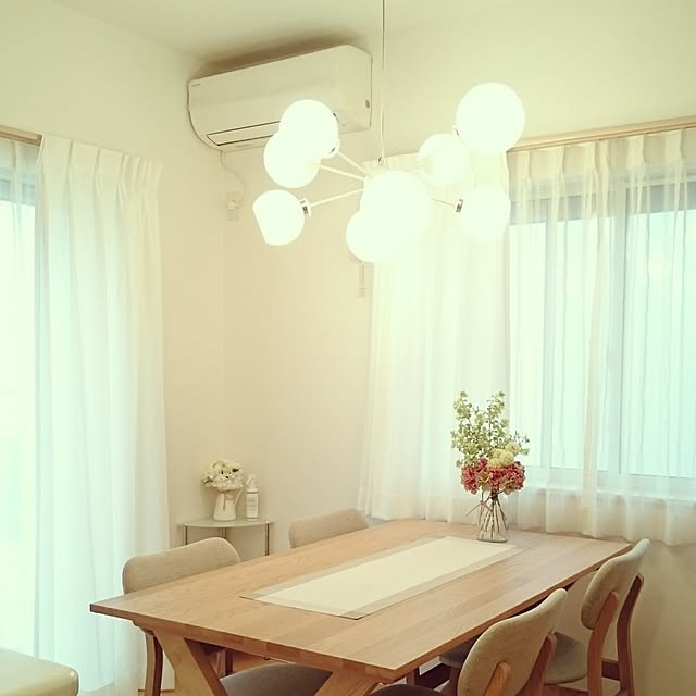 ダイニング/IKEA/部屋全体のインテリア実例 - 2017-02-05 14:47:54