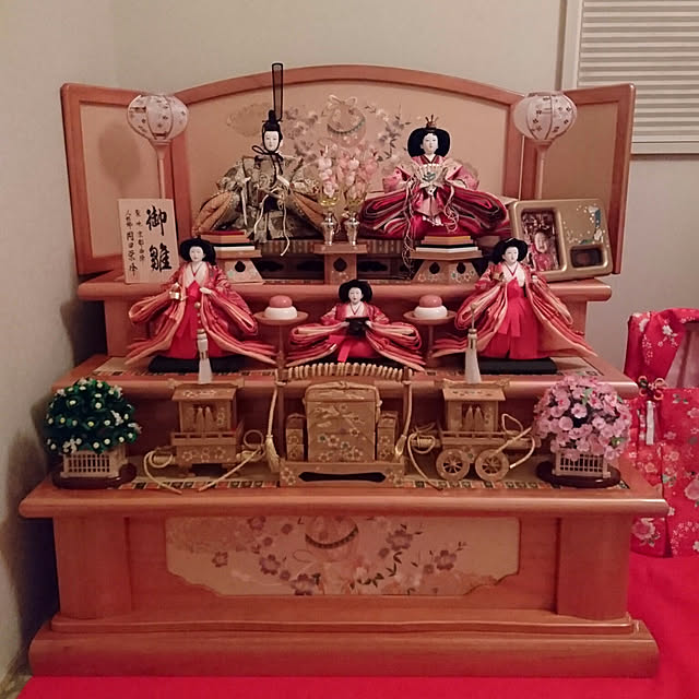 棚/ひな祭りのインテリア実例 - 2018-02-17 18:32:06