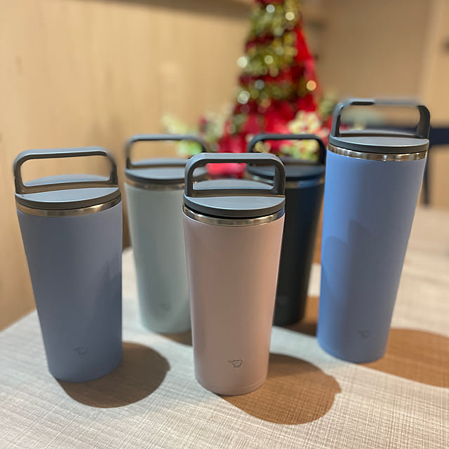 Alohaの-象印 水筒 シームレスせん 食洗機対応 キャリータンブラー SM-RS50 500ml SM-RS65 650ml SX-JS30 300ml SX-JS40 400ml マグ タンブラー 蓋付き 保冷 保温 ステンレス 真空断熱の家具・インテリア写真