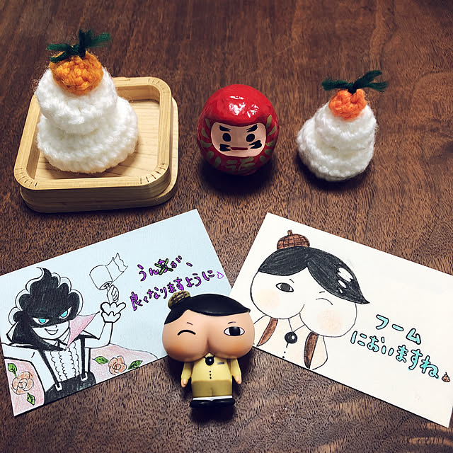 あけましておめでとうございます♫/kokinちゃんありがとう❤/kokin ちゃんママの手作り/おしりたんてい/お年玉袋手作り...などのインテリア実例 - 2020-01-12 19:31:41