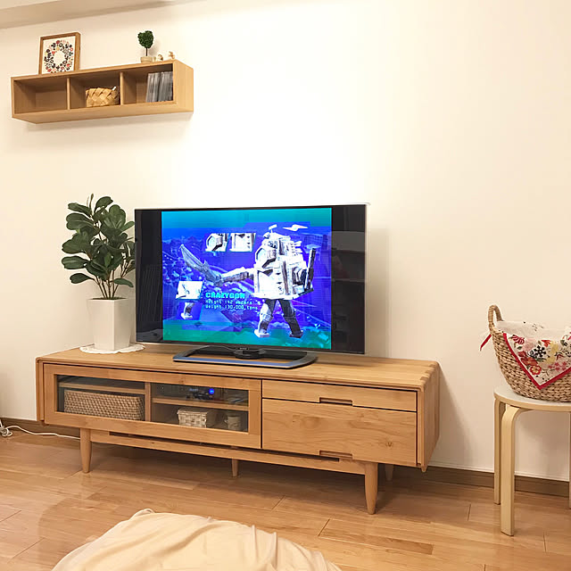 KEYUCA/テレビ台/テレビボード/シンプル/壁に付けられる家具 KEYUCA/テレビ台/テレビボード/シンプル/壁に付けられる家具