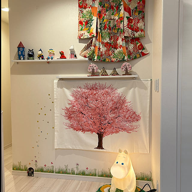 昭和レトロ 雛飾りのおしゃれなインテリア・部屋・家具の実例 昭和レトロ 雛飾りのおしゃれなインテリア・部屋・家具の実例