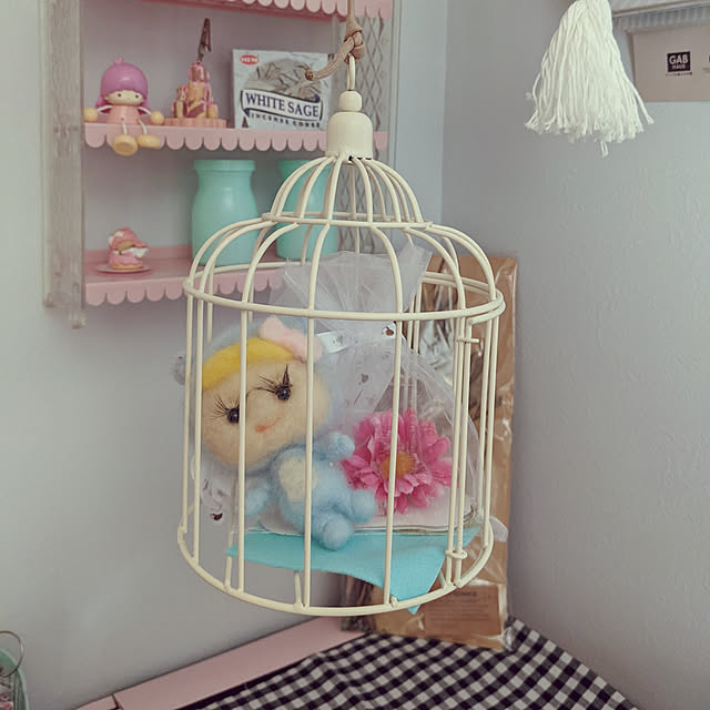 壁/天井/ダイソー雑貨/ガーリー♡/雑貨/DIYのインテリア実例 - 2023-02-04 10:08:50