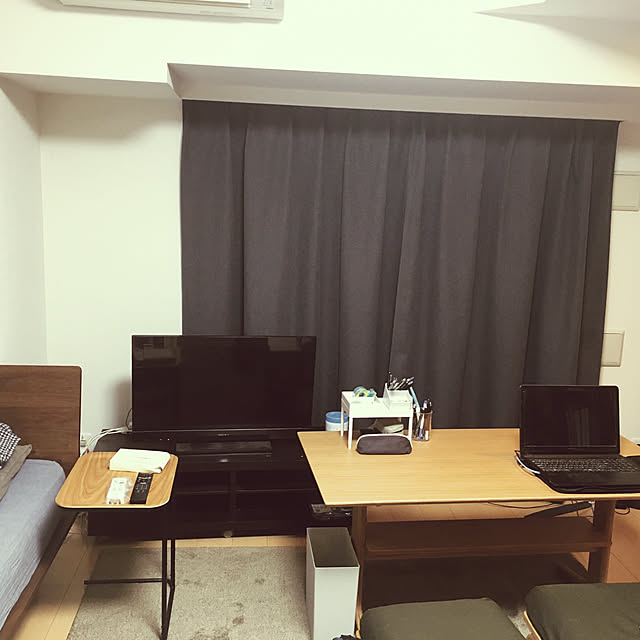 部屋全体/無印良品/一人暮らしのインテリア実例 - 2017-11-26 14:56:27