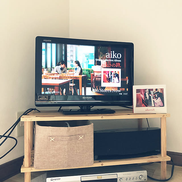 持たない暮らし/テレビ台/TV/aiko/aikoの詩。...などのインテリア実例 - 2019-06-09 12:33:39