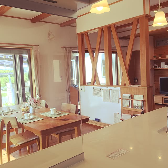 キッチン/ナチュラル/照明/カフェ風/雑貨のインテリア実例 - 2017-04-20 23:46:26