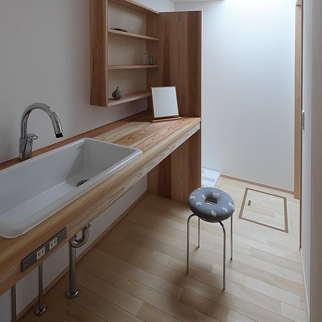 洗面/棚のインテリア実例 - 2022-01-10 13:48:26