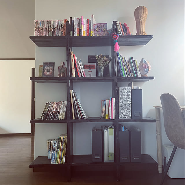 IKEA/書類収納/本棚/ワークスペース/書斎...などのインテリア実例 - 2021-04-04 13:37:03