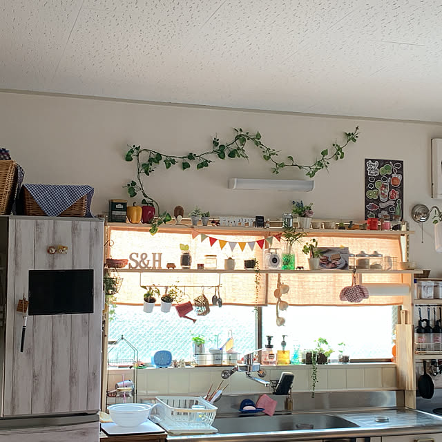 DIY/観葉植物/100均/セリア/ナチュラル...などのインテリア実例 - 2020-05-01 08:04:03