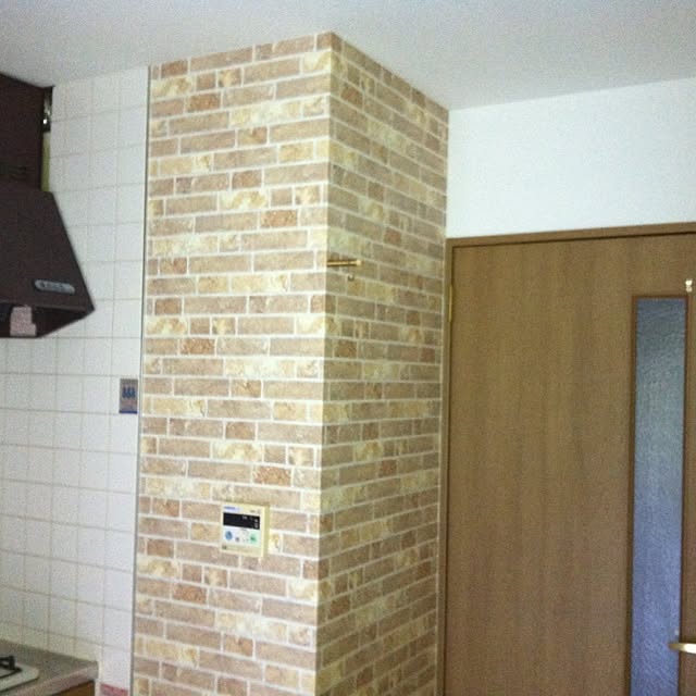 キッチン/アクセントクロスのインテリア実例 - 2013-01-25 18:44:17