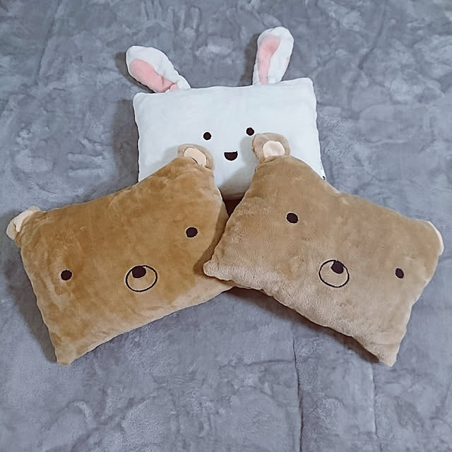 ベッド周り/賃貸/まくら/子供用/クッション...などのインテリア実例 - 2018-03-09 22:55:41