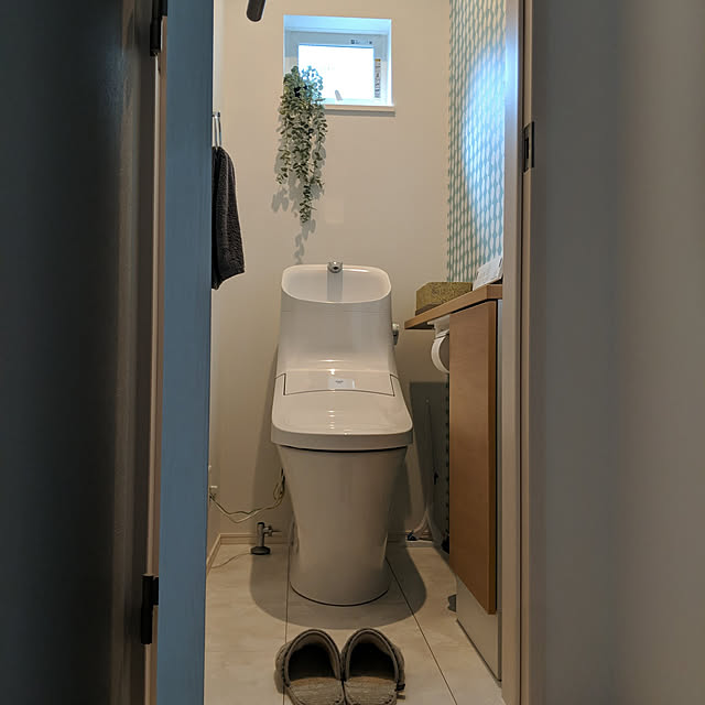 バス/トイレ/IKEA/unico/フィンレイソン壁紙/ニトリ...などのインテリア実例 - 2021-10-16 10:11:44