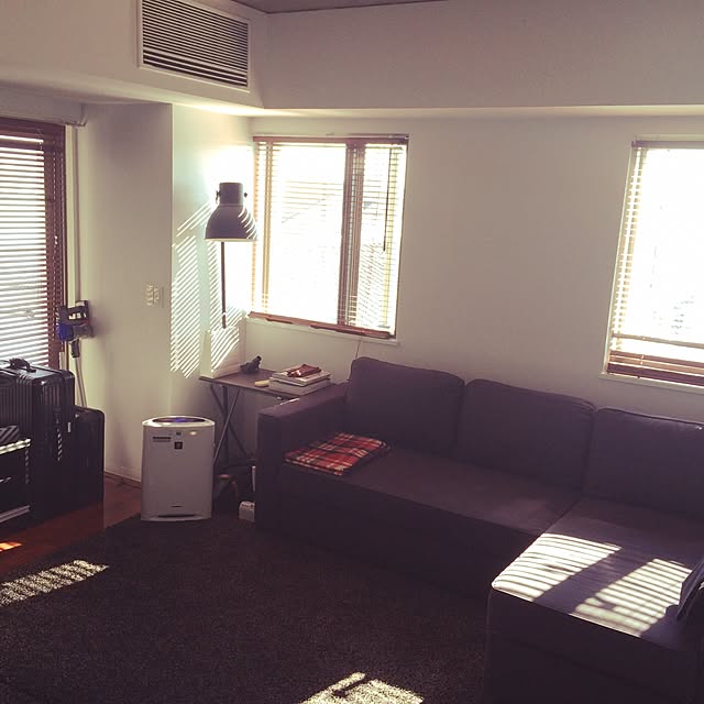 部屋全体/シンプルライフ/一人暮らし/IKEAのインテリア実例 - 2015-03-06 06:23:03