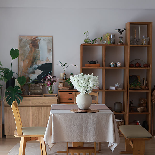 部屋全体/花のある暮らし/ZARA HOME/フラワーアレンジメントのインテリア実例 - 2026-03-06 17:59:38