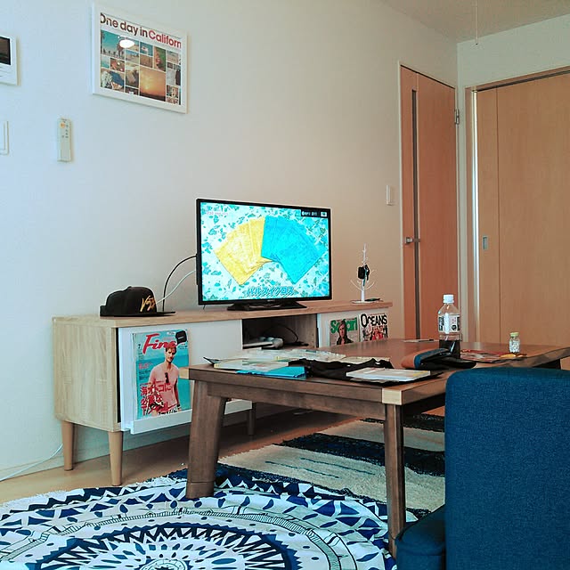リビング/カリフォルニア/西海岸風のインテリア実例 - 2017-04-04 10:26:50