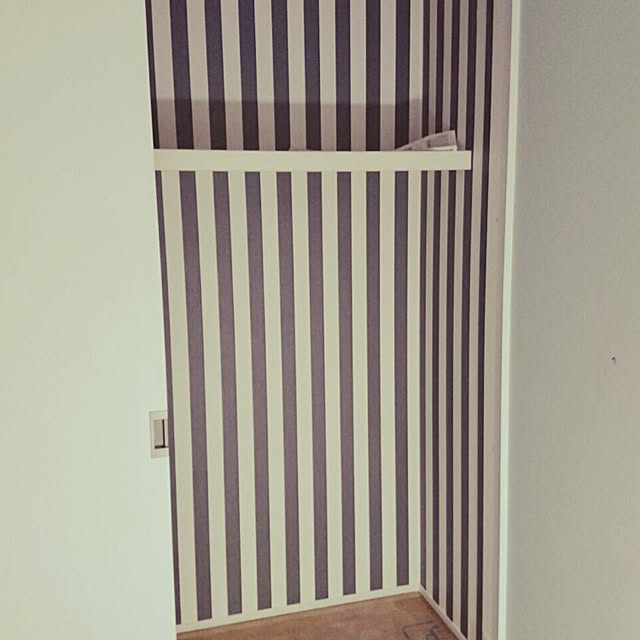 壁/天井/ボーダー好き/アクセントクロス/クローゼット/子供部屋...などのインテリア実例 - 2016-11-21 11:03:29