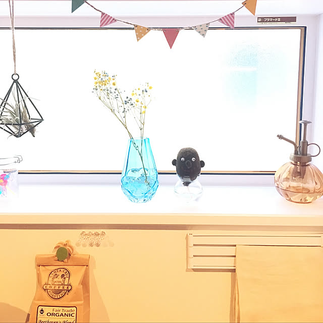 棚/tower/グリーンのある暮らし/HAIR LABO/キッチンの窓辺...などのインテリア実例 - 2018-03-15 07:29:41