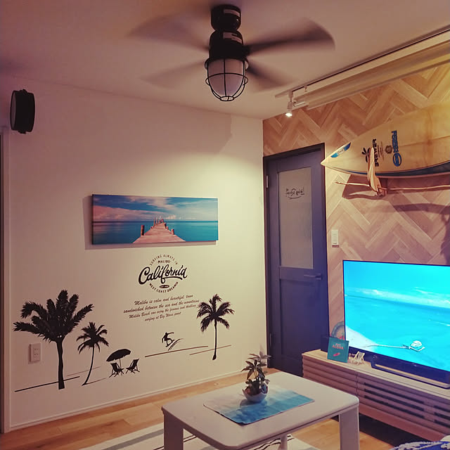 夏 西海岸風のおしゃれなインテリア・部屋・家具の実例 夏 西海岸風のおしゃれなインテリア・部屋・家具の実例