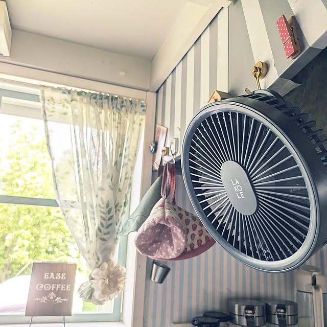部屋全体/夏の暮らし準備/携帯扇風機/熱中症対策/LAKOLE...などのインテリア実例 - 2025-07-03 10:07:44