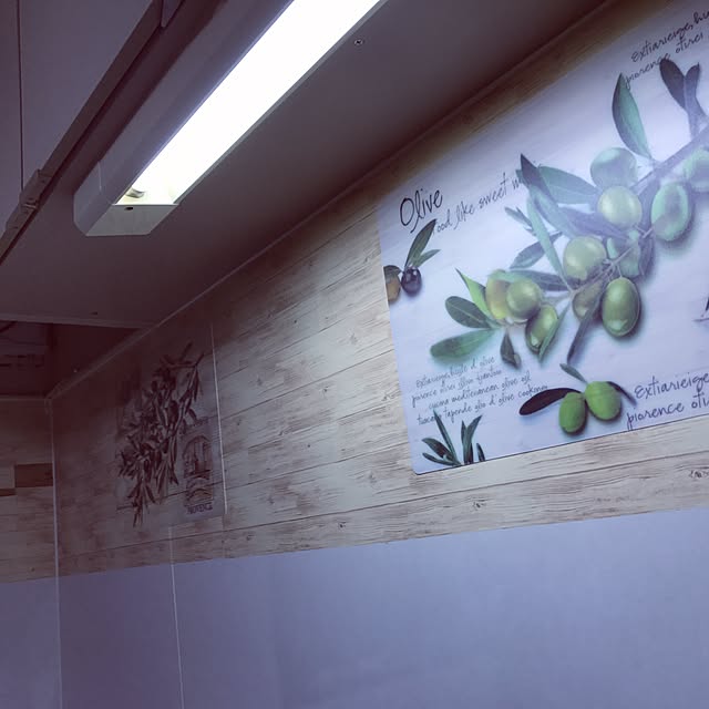 キッチン/リメイクシート/100均/一人暮らしのインテリア実例 - 2017-03-26 00:56:23