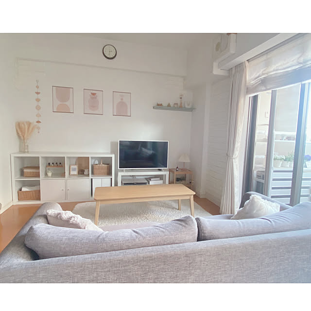 部屋全体/韓国雑誌/カゴが好き/リビングインテリア/IKEA...などのインテリア実例 - 2025-03-22 17:20:52