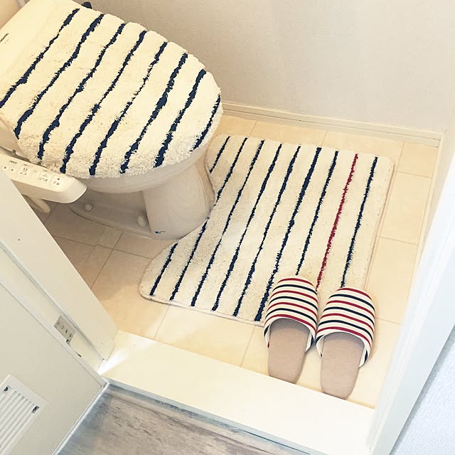 バス/トイレ/アパート暮らし/ひさびさのDIY/明るい雰囲気に/マスキングテープ...などのインテリア実例 - 2016-09-12 22:53:23