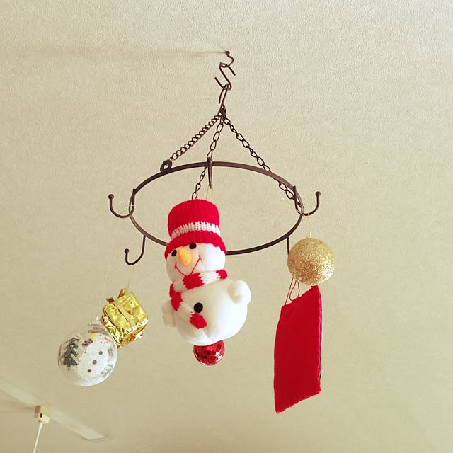 壁/天井/Xmas★/お久しぶりです♪/スノーマン/クリスマス♡のインテリア実例 - 2014-11-15 11:19:43