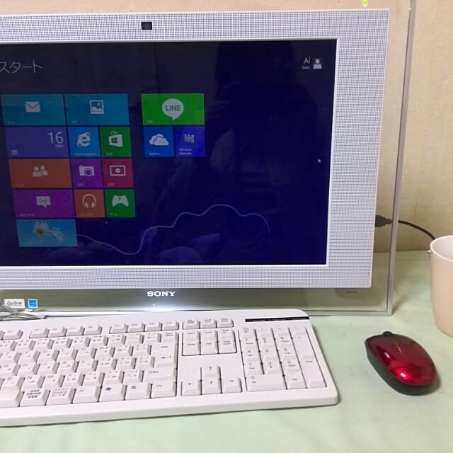 机のインテリア実例 - 2013-12-16 00:10:22