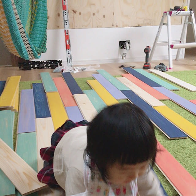 リビング/ブラックアンドデッカー/DIY/10000人の暮らし/暮らしの一コマ...などのインテリア実例 - 2018-03-11 22:28:42