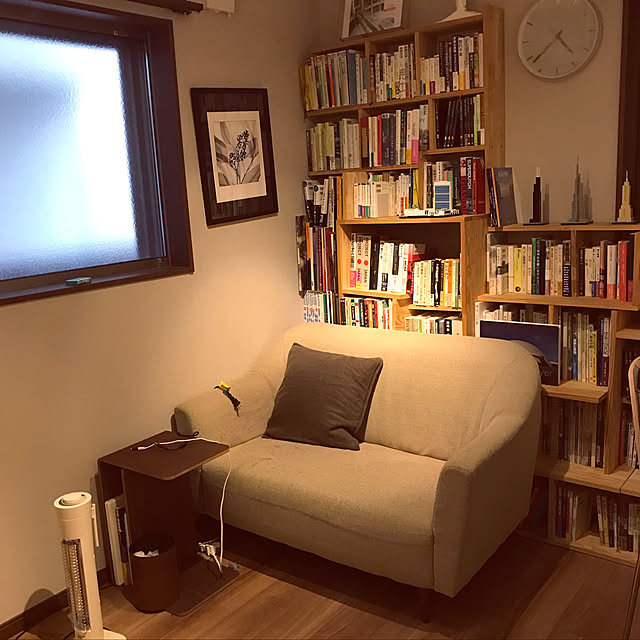 書斎/棚/DIY/IKEAのインテリア実例 - 2019-02-03 16:41:19