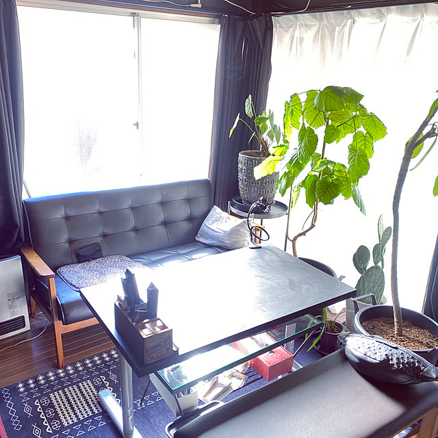 レトロ/一人暮らし/リノベーション/男前/観葉植物...などのインテリア実例 - 2021-12-27 00:00:15