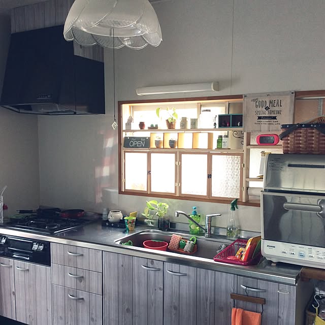 部屋全体/DIY/セリア/窓枠/3COINS...などのインテリア実例 - 2016-09-16 12:27:25
