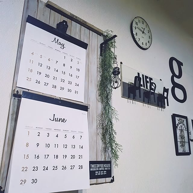 リビング/DIY/2025.5.7/カレンダー/カレンダーボード...などのインテリア実例 - 2025-05-07 09:13:52
