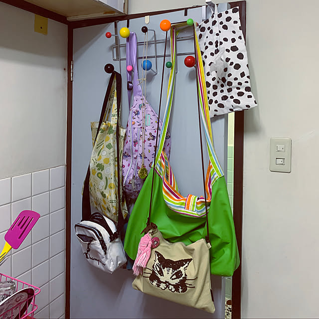 ペコちゃんのバッグ/ダヤン/カバン収納/バス/トイレのインテリア実例 - 2021-08-31 17:51:53