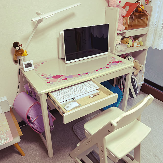 デスクトップ PC/デスクトップパソコン/オンライン授業/オンライン英会話/オンラインレッスン...などのインテリア実例 - 2022-02-13 17:55:55