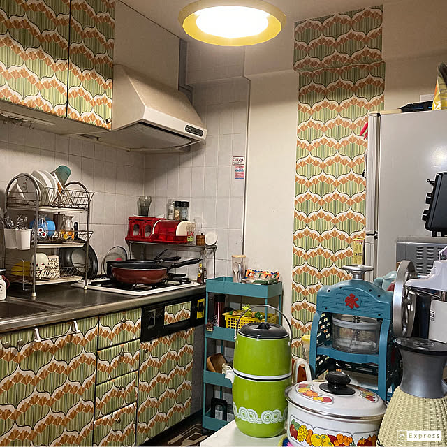 キッチン/レトロ/ミッドセンチュリー/レトロポップ/昭和レトロ大好き...などのインテリア実例 - 2026-04-03 18:22:20