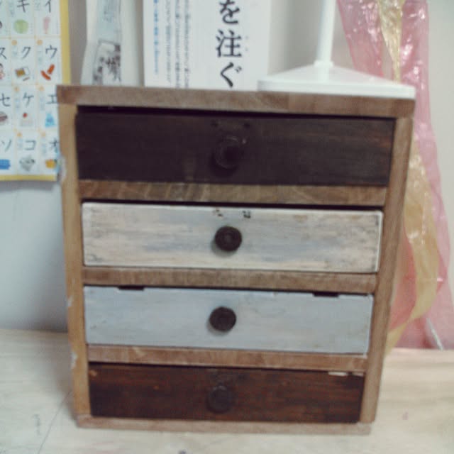 机/ひきだし/DIY/廃材/セリアリメイク...などのインテリア実例 - 2016-01-21 16:55:23