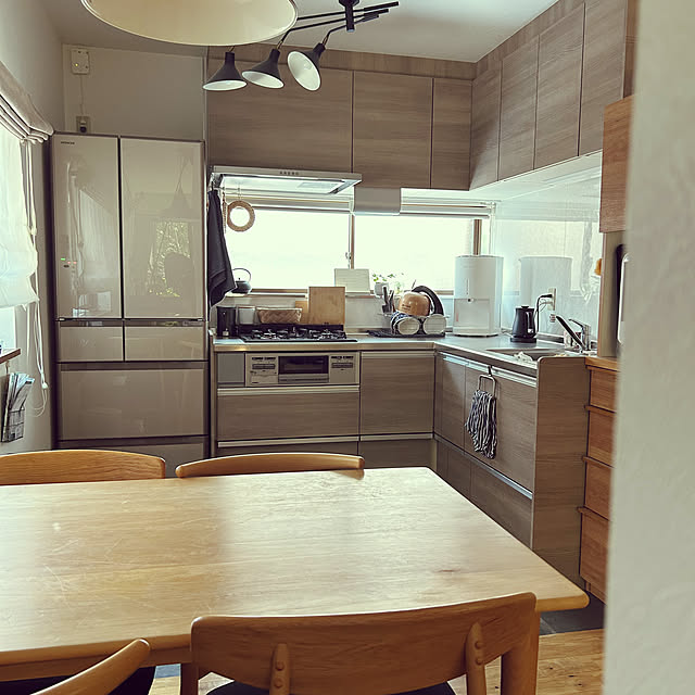 キッチン/無印良品/ナチュラル/カフェ風/北欧...などのインテリア実例 - 2023-08-13 11:44:08