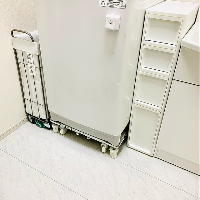 シンデレラフィット/洗面所/洗面所 収納/ランドリーバスケット/バス/トイレのインテリア実例 - 2021-08-07 21:09:47
