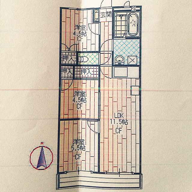 部屋全体/賃貸でも楽しく♪/賃貸マンション/賃貸でも諦めない！のインテリア実例 - 2017-01-14 15:51:11