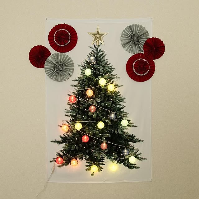北欧ナチュラル/北欧インテリア/北欧/クリスマス雑貨/クリスマスディスプレイ...などのインテリア実例 - 2021-12-09 14:49:12