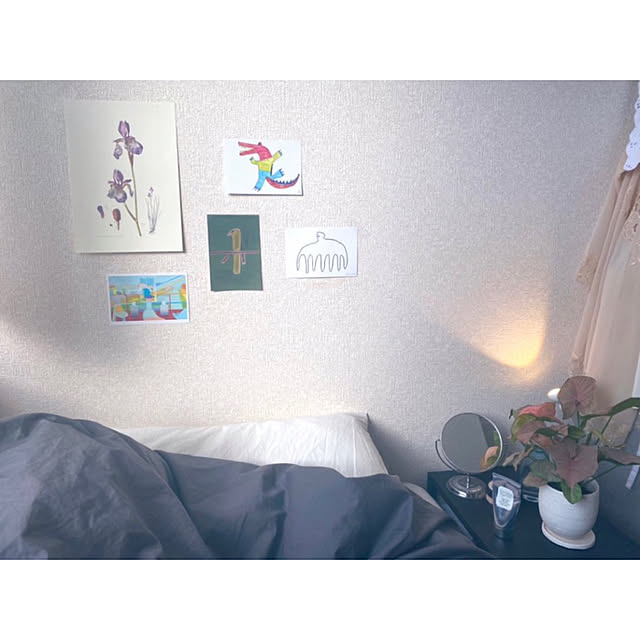 IKEA/観葉植物/ベッド周りのインテリア実例 - 2021-11-06 15:02:29