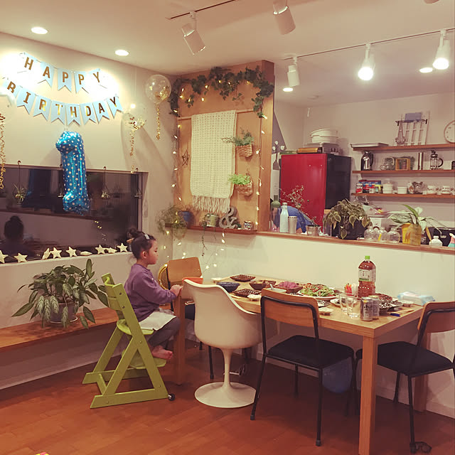 DIY/照明/リビング/salut!/お誕生会のインテリア実例 - 2019-12-30 07:23:15