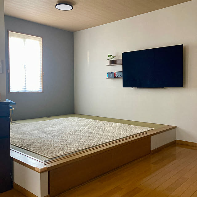 リビング/ごろ寝/電気毛布/小上がり収納/小上がり和室...などのインテリア実例 - 2026-03-21 11:18:53