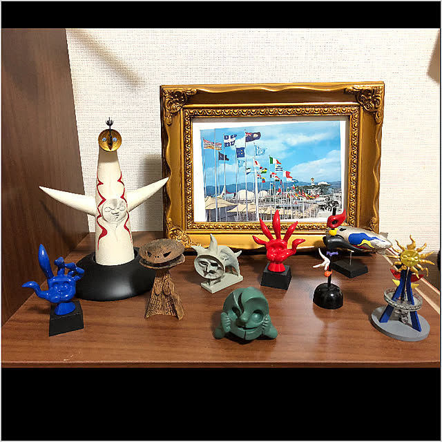 岡本太郎 アートピースコレクション 第2集 全9種+ディスプレイ