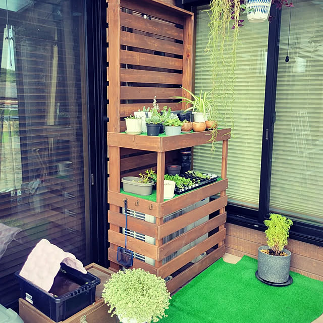 棚 植物棚DIYのインテリア・手作りの実例 | RoomClip(ルーム 棚 植物棚DIYのインテリア・手作りの実例 | RoomClip(ルーム